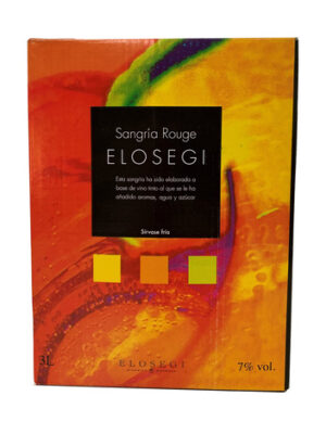 Sangria Rouge Elosegi 3L