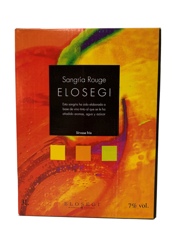 Sangria Rouge Elosegi 3L