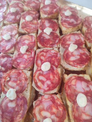 Tapas Tortilla Maison Chorizo Aïoli