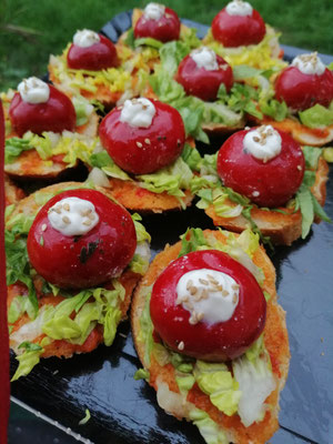 Tapas Poivrons Ricotta
